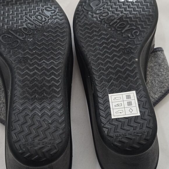 Skechers Memory Foam Wedge Sandals 9.5 - Picture 4 of 8